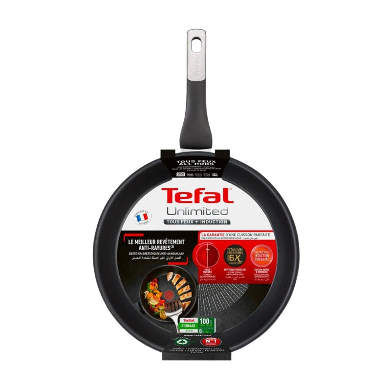 Poêle Tefal TF-G2550602 28cm Electromax Maroc Caractéristiques Poêle Tefal TF-G2550602 28cm - Photo produit