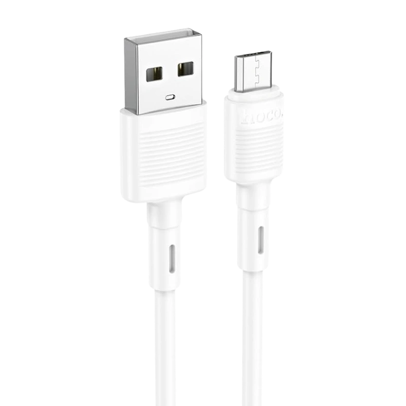 Câble Micro-USB HOCO X83 3A Electromax Maroc Vue détaillée Câble Micro-USB HOCO X83 3A - Electromax