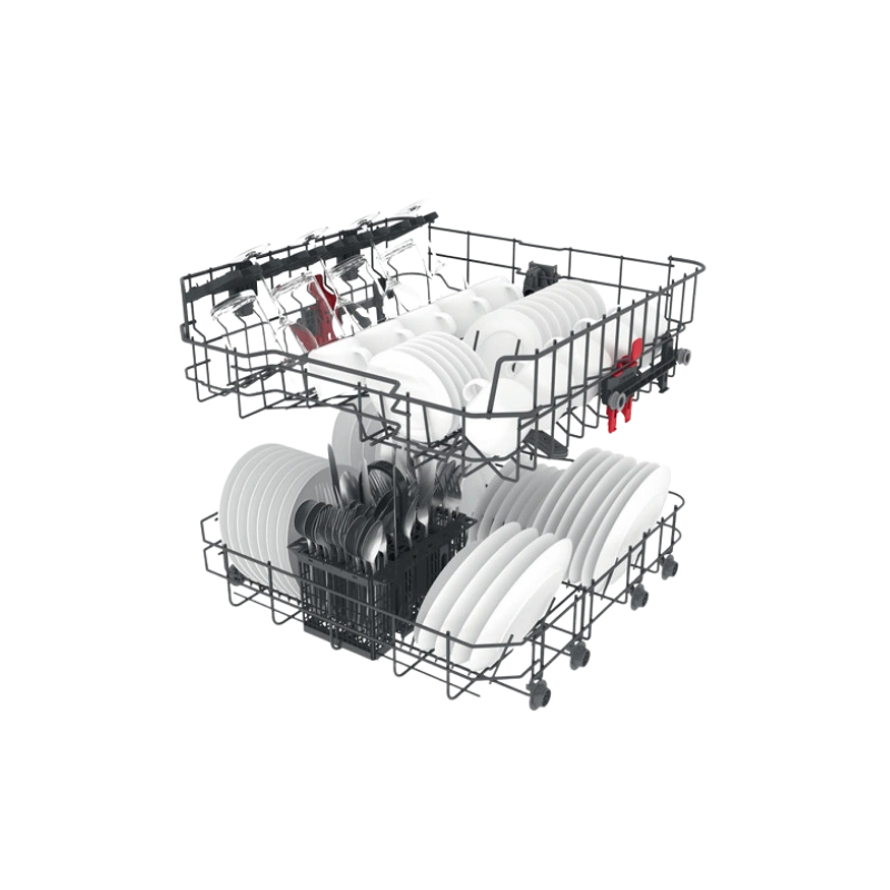 Whirlpool WFE2B19NX Lave-vaisselle Inox – 13 Couverts, A+, 5 Programmes Electromax Maroc Vue détaillée Whirlpool WFE2B19NX Lave-vaisselle Inox – 13 Couverts, A+... - Electromax
