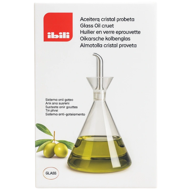 Ibili 746902 – Distributeur d’Huile Pyramide 250 ml Electromax Maroc Caractéristiques Ibili 746902 – Distributeur d’Huile Pyramide 250 ml - Photo produit