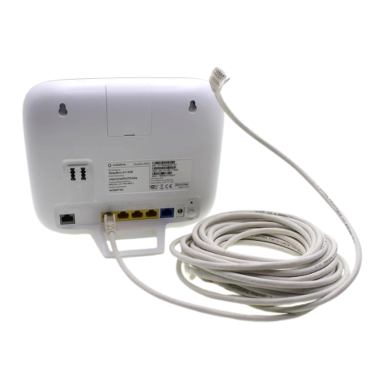 Câble réseau CABRES01C CAT6 1M Electromax Maroc Vue détaillée Câble réseau CABRES01C CAT6 1M - Electromax