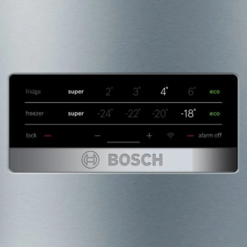 Bosch KGN49XIDQ Réfrigérateur Combiné Série 4 Inox 435L Electromax Maroc Bosch KGN49XIDQ Réfrigérateur Combiné Série 4 Inox 435L – Image 3