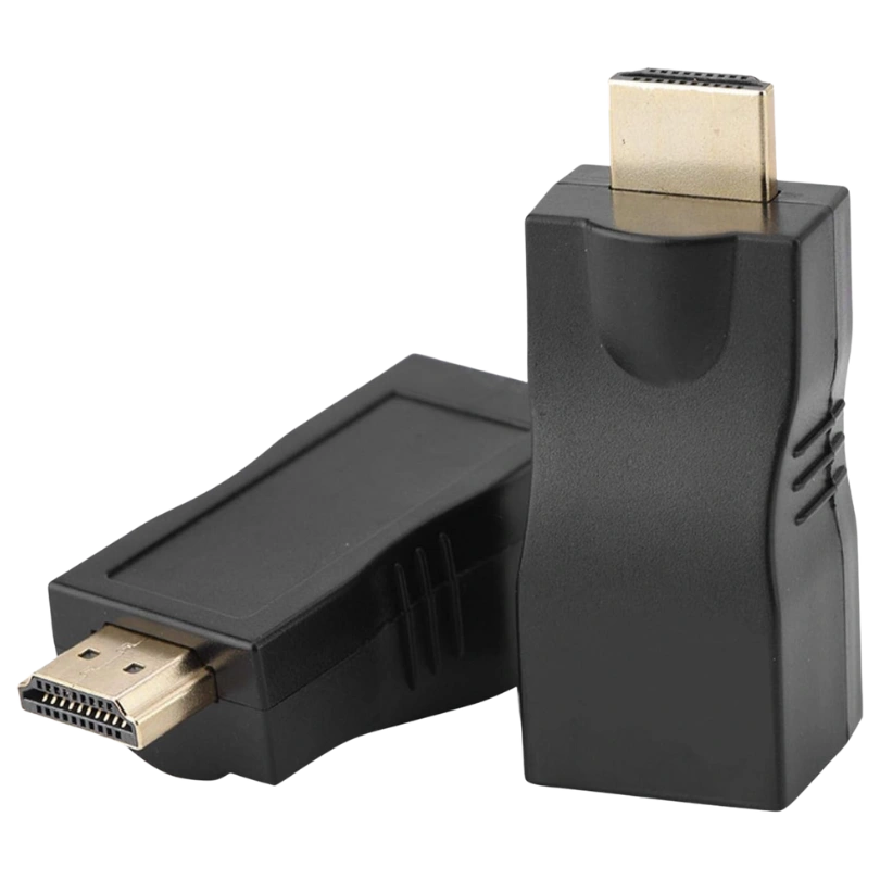 Adaptateur HDMI vers RJ45 Electromax Maroc Caractéristiques Adaptateur HDMI vers RJ45 - Photo produit