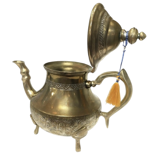 Théière MAYSTRO DH-25 laiton Electromax Maroc Image produit Théière MAYSTRO DH-25 laiton - Achat Maroc