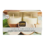 Lumar 902915 Bougies Noix de Coco - Produit Electromax Maroc