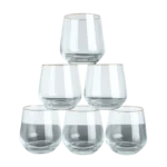 DR LAL361 – Lot de 6 Verres à Eau - Produit Electromax Maroc