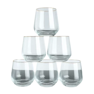 DR LAL361 – Lot de 6 Verres à Eau - Produit Electromax Maroc