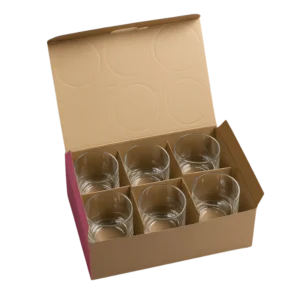 Verre LAV YR DIA15 – Lot de 6 Verres à Eau