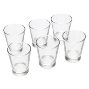 Caffeino – Set de 6 Verres à Café 9 cl Résistants - Produit Electromax Maroc