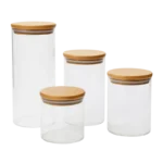 GIF-GPG-4BM – Set de 4 Bocaux en Verre