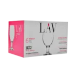 LAV – YR-EMP571 Lot de 6 Verres à Pied – 110 ml