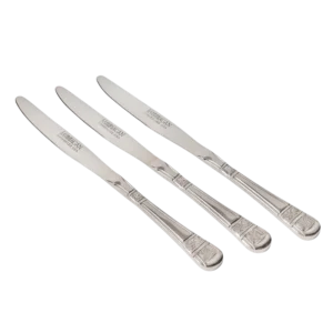 Lamacom M1154-B3 – Série de 3 Couteaux de Table Inox - Produit Electromax Maroc