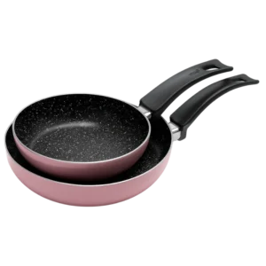 Flora – Set de 2 Poêles Anti-Adhérentes