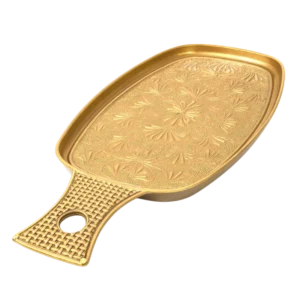 Plateau FVR-004-11 plastique doré - Produit Electromax Maroc