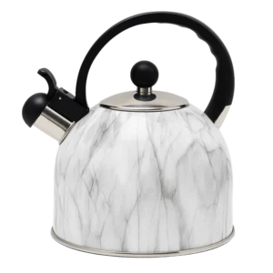 Ibili 610425M Bouilloire Sifflante MARMORE 2,5 L