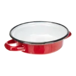 Ibili 912214 Pat à Œuf Vintage en Verre Rouge 14 cm