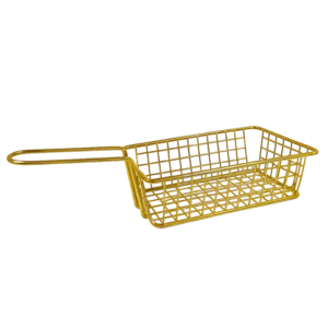 Support Métal PAF130-24 – Panier de Présentation en Métal Doré