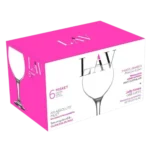 YR – MIS560 Lot de 6 Verres à Pied 315 ml