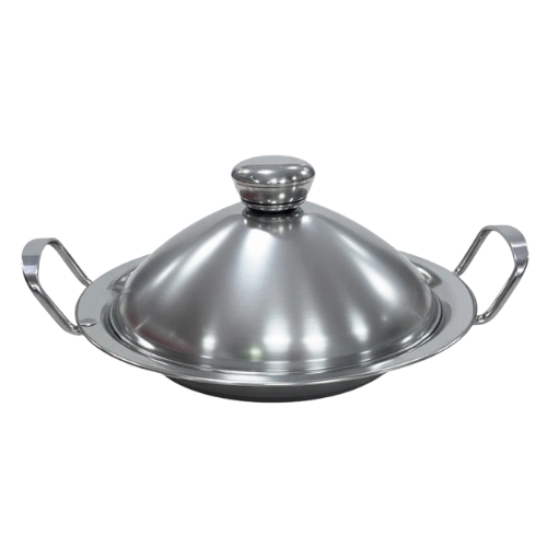 MH-TG08 Tajine Inox 30 cm – Tajine en Acier Inoxydable Electromax Maroc MH-TG08 Tajine Inox 30 cm – Tajine en Acier Inoxydable - Produit Electromax Maroc