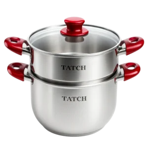 Tatch Couscoussier inox 26 cm - Produit Electromax Maroc