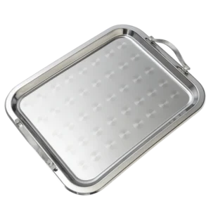 Kraft GIF-ST7055 – Plateau Inox 55 cm Rectangulaire Premium - Produit Electromax Maroc