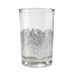 IS JARDIN-ARG-HD Verre Décor Jardin Argent – Coffret 12 Pièces