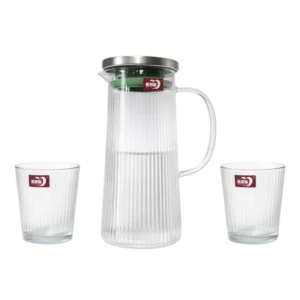 Deli Glass GPH27B-L7 Service à Eau en Verre 7 Pièces 1.5L