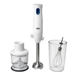 BRAUN MQ100 Mixeur Plongeant 450W avec Mini Hachoir &... - Produit Electromax Maroc