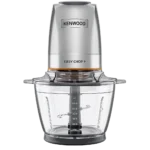 Kenwood EASY CHOP+ CHP62.400SI Mini Hachoir Électrique 500 W Bol Verre 0,6 L