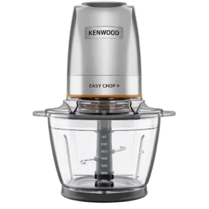 Kenwood EASY CHOP+ CHP62.400SI Mini Hachoir Électrique 500 W Bol Verre 0,6 L