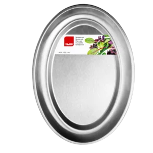Ibili 700835 I-Chef Plat Ovale Inox 35cm - Produit Electromax Maroc