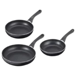 Ibili 410700 Lot de 3 Poêles INDUCTA 18, 20 et 24 cm