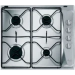 Whirlpool AKM 268/IX Plaque Gaz 4 Feux –7300W - Produit Electromax Maroc
