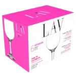 YR – NEV570 Lot de 6 Verres à Pied