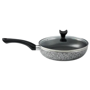 TTC POP 24 cm – Poêle Anti-Adhérente avec Couvercle