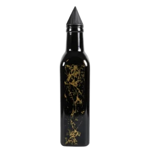 ADN-251155 Bouteille à Huile en Verre Noir avec Bec Verseur - Produit Electromax Maroc