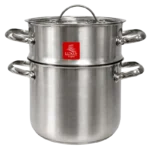Luxus COUSCOUSSIER YR-LUXUS-6L – Couscoussier en Acier In... - Produit Electromax Maroc