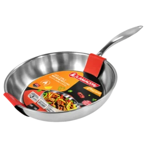 Lamacom PF-P24TL-26 – Poêle 3Ply Inox Plus 24 cm - Produit Electromax Maroc