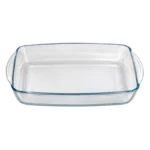 Plat à Four en Verre Rectangulaire 1,5L PF1500 - Produit Electromax Maroc