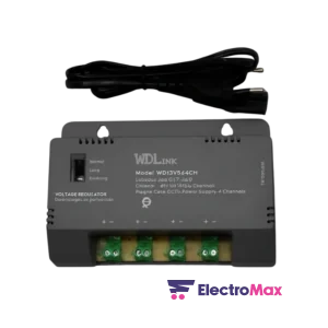 Bloc alimentation WD12V5A4CH 12V 5A - Produit Electromax Maroc
