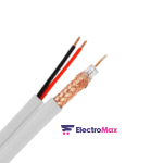 Câble double coaxial + power 200 - Produit Electromax Maroc