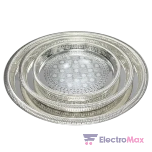 Plateaux SAHARA 6604-DXL/3FS/MH-72/B argentés