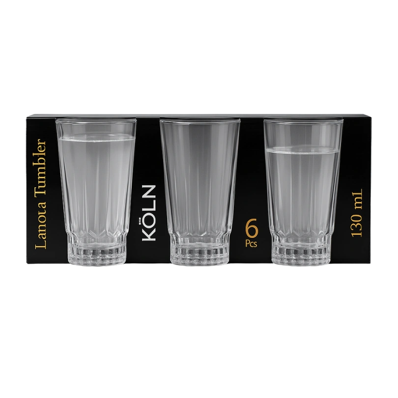 Verres KOLN Lanota 130ml lot de 6 Electromax Maroc Verres KOLN Lanota 130ml lot de 6