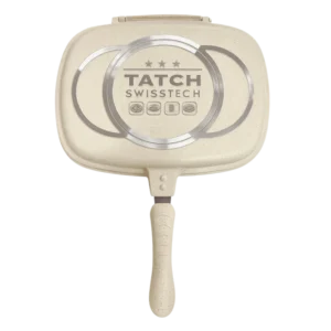 Poêle double Tatch DF3626B 36 cm - Produit Electromax Maroc