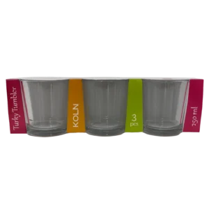 KOLN Verres Turky 250ml lot de 3 - Produit Electromax Maroc