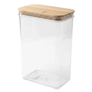 BOITE DE RANGEMENT 2,5L AVEC COUVERCLE EN BOIS 161308-000