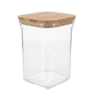 BOITE DE RANGEMENT 1,5L AVEC COUVERCLE EN BOIS 161303-000