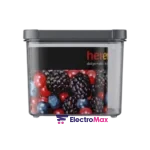 HEVERIN – 161212-000 – Boîte de Rangement 1,2L Blanc-Gris - Produit Electromax Maroc