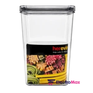 HEVERIN – 161208-000 – Boîte de Rangement 2,5L Blanc-Gris