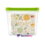 HEVERIN – 161212-100 – Boîte de Rangement 1,2L Vert-Pêche - Produit Electromax Maroc